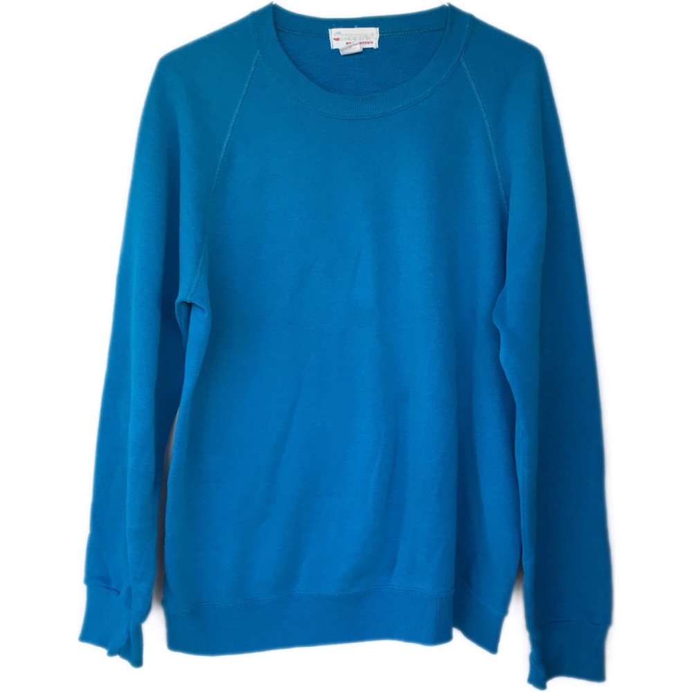 Vintage Cheetah by Mervyns raglan crewneck